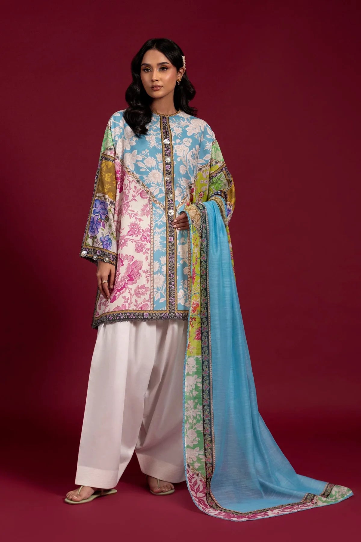 Sana Safinaz | Mahay Spring Vol I '25 - H251-006B-2D